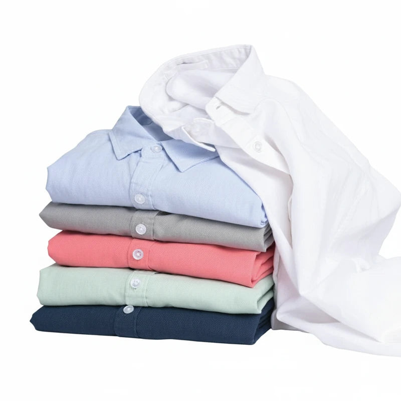 Men's Long-Sleeve Relaxed Fit Shirt