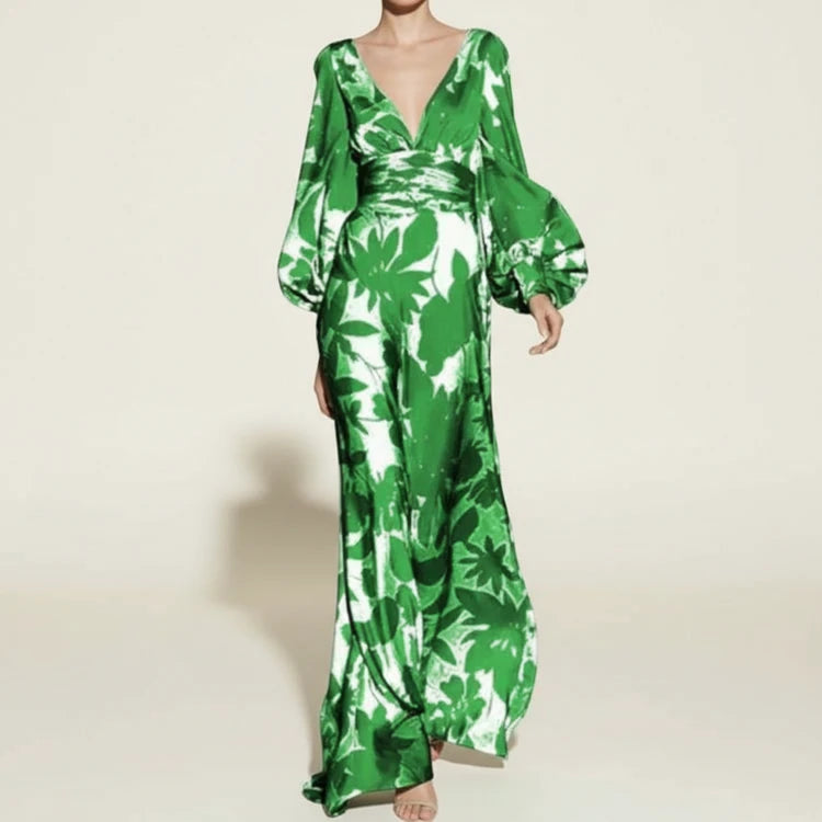 Women's Floral Maxi Dress