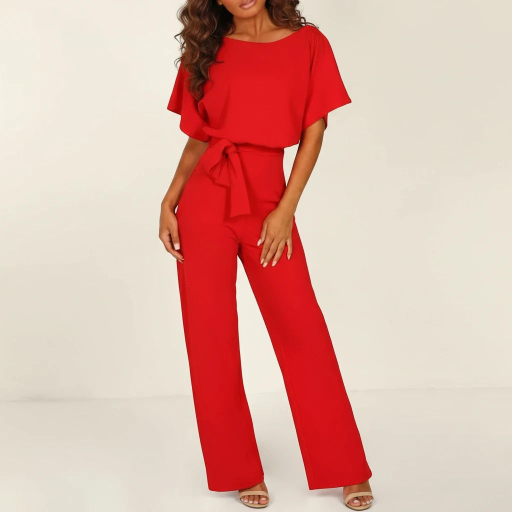 Women's Cute Two Piece Jumpsuit Set