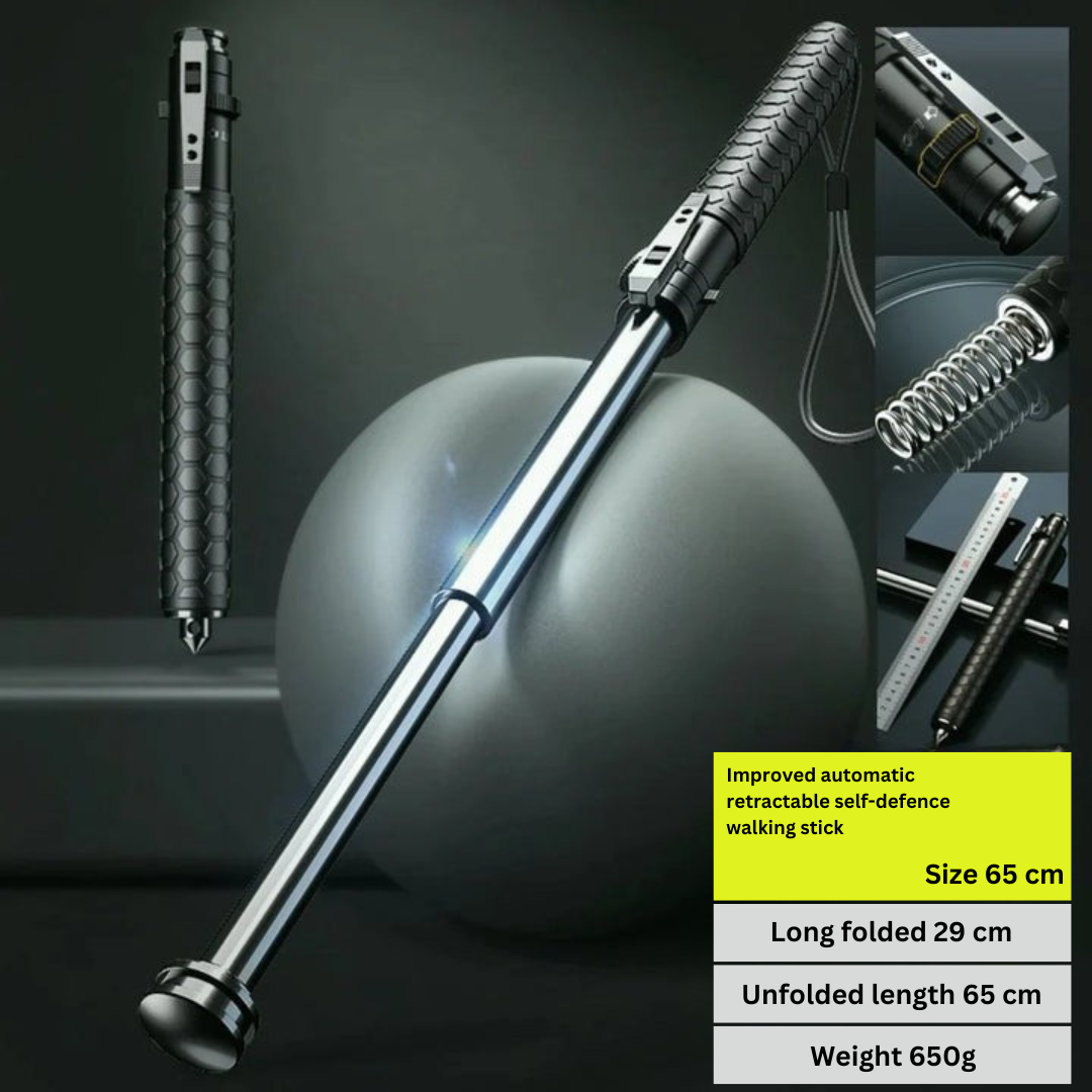 Automatic Self-Defense Walking Stick for Urban Safety