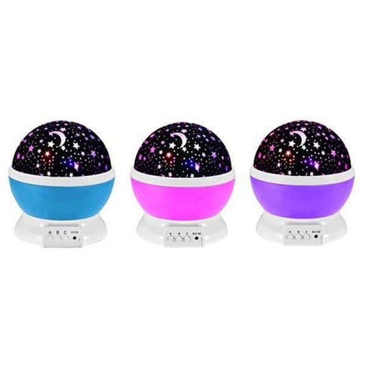 Beautiful Night Light with Starry Sky