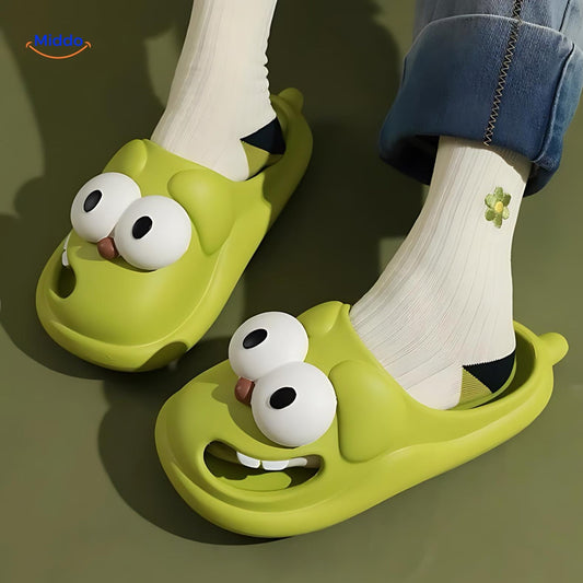 BigEye™ Cartoon Dog Slippers | Cute, Fun, and Comfortable