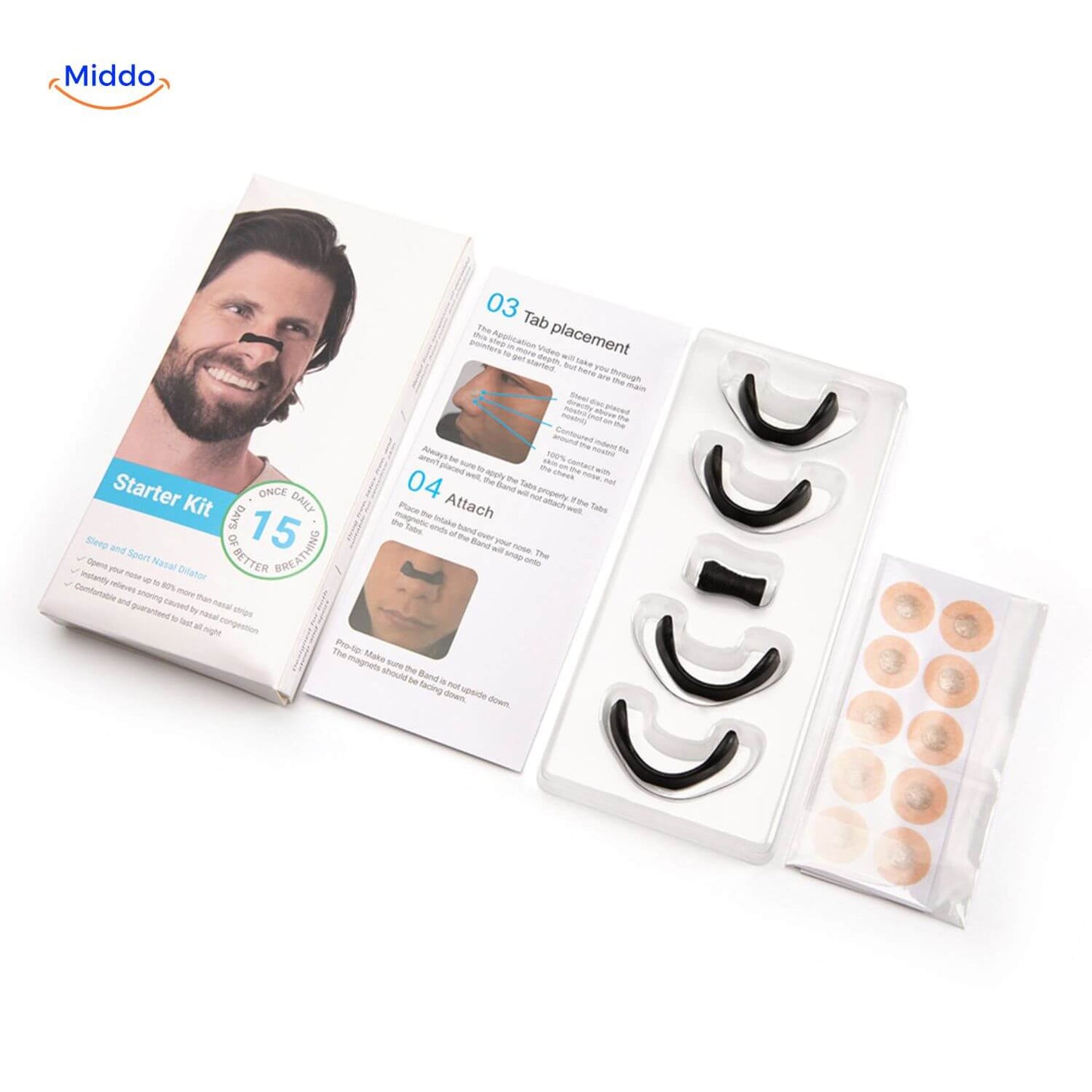 BreatheEase™ Kit | Anti-Snore, Magnetic & For Better Sleep!