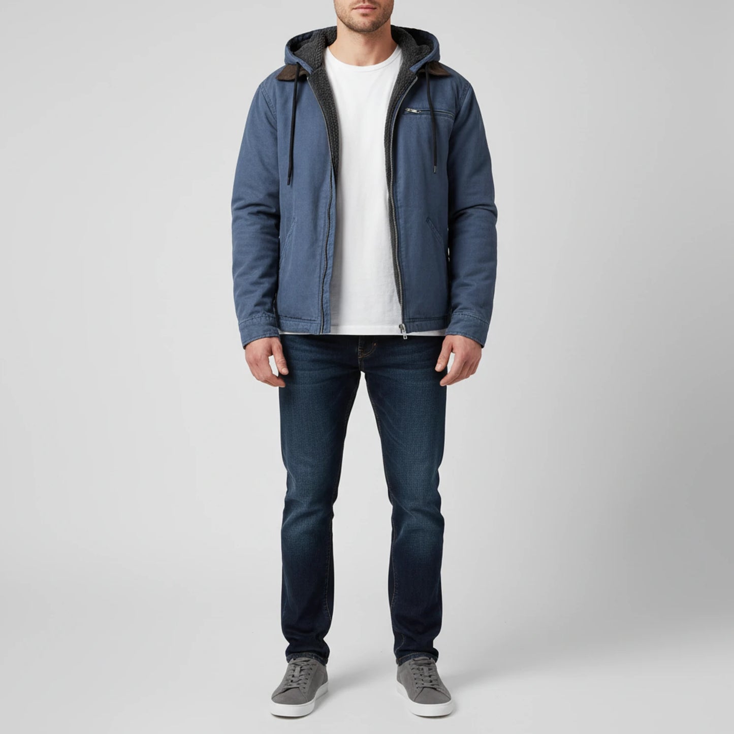 Men's Hooded Full-Zip Jacket
