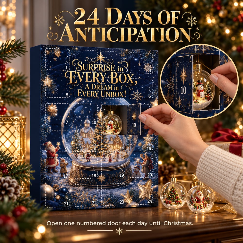 Christmas Baubles Advent Calendar 2026 – 24 Days of Festive Surprises