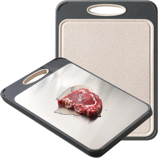 CleanCut Cutting Board | Antibacterial, Microplastic-Free, and Knife-Friendly