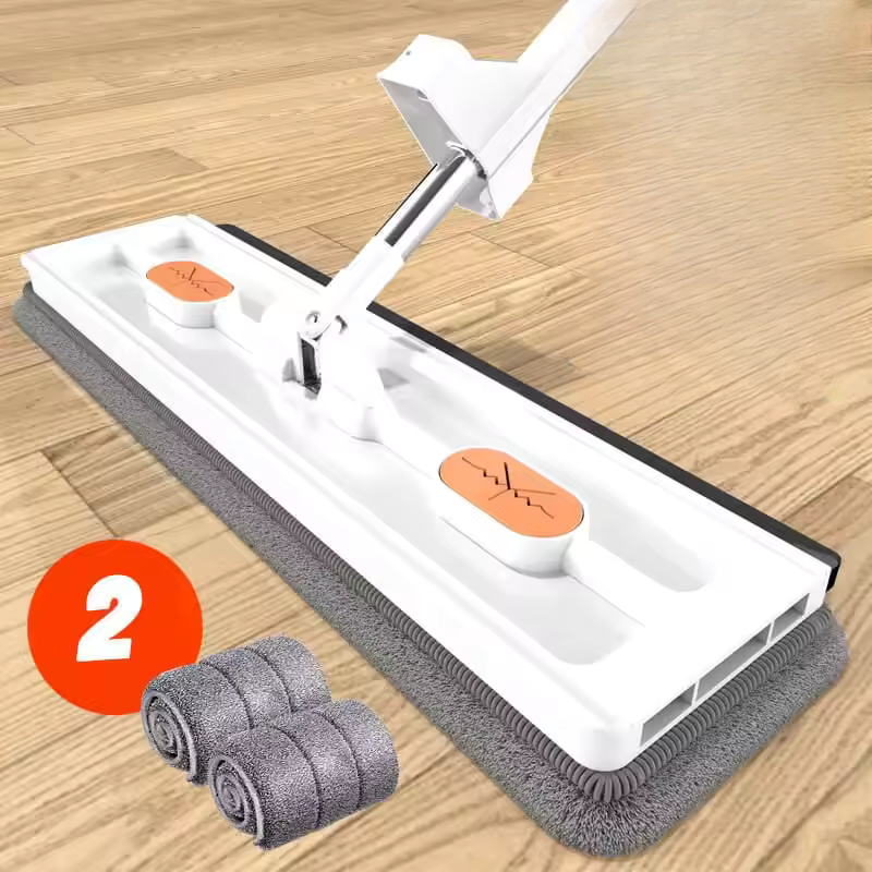 Cleaner Pro° Rotating Mop: Strong Handle Easy Cleaning 360° Rotatable Flat Mop
