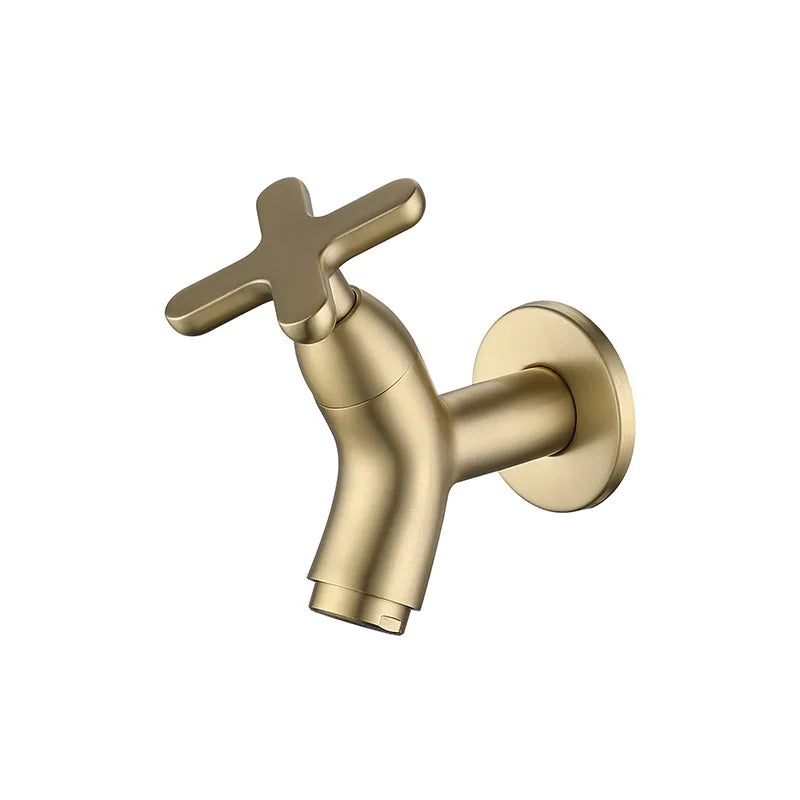 Closora | BrassFlow – Wall-Mounted Cold Water Tap in Solid Brass