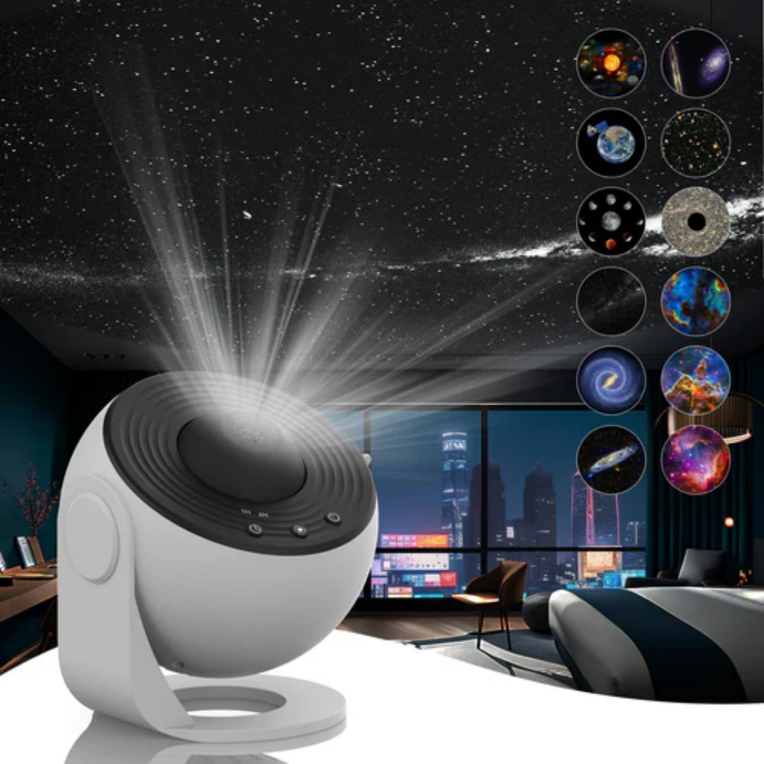 Closora | Celestial Dreams: 360° Planetarium Galaxy Projector - Full-room Coverage