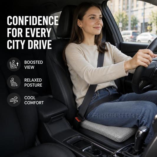 Closora | RideLift Breathable Honeycomb Seat Cushion