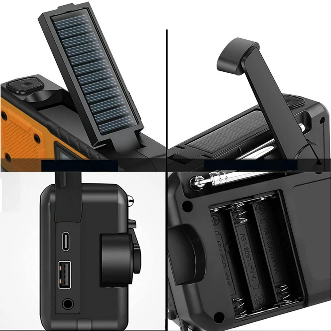 Closora | Solavox Portable Emergency Crank Radio