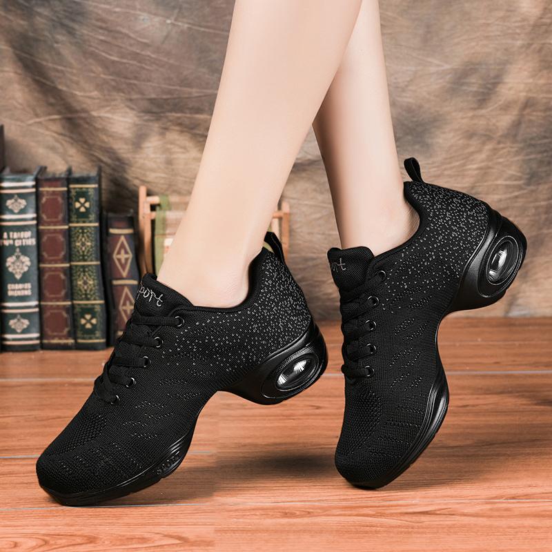 Comfortable Jazz Dance Shoes for Outdoor Sports - Mesh Upper