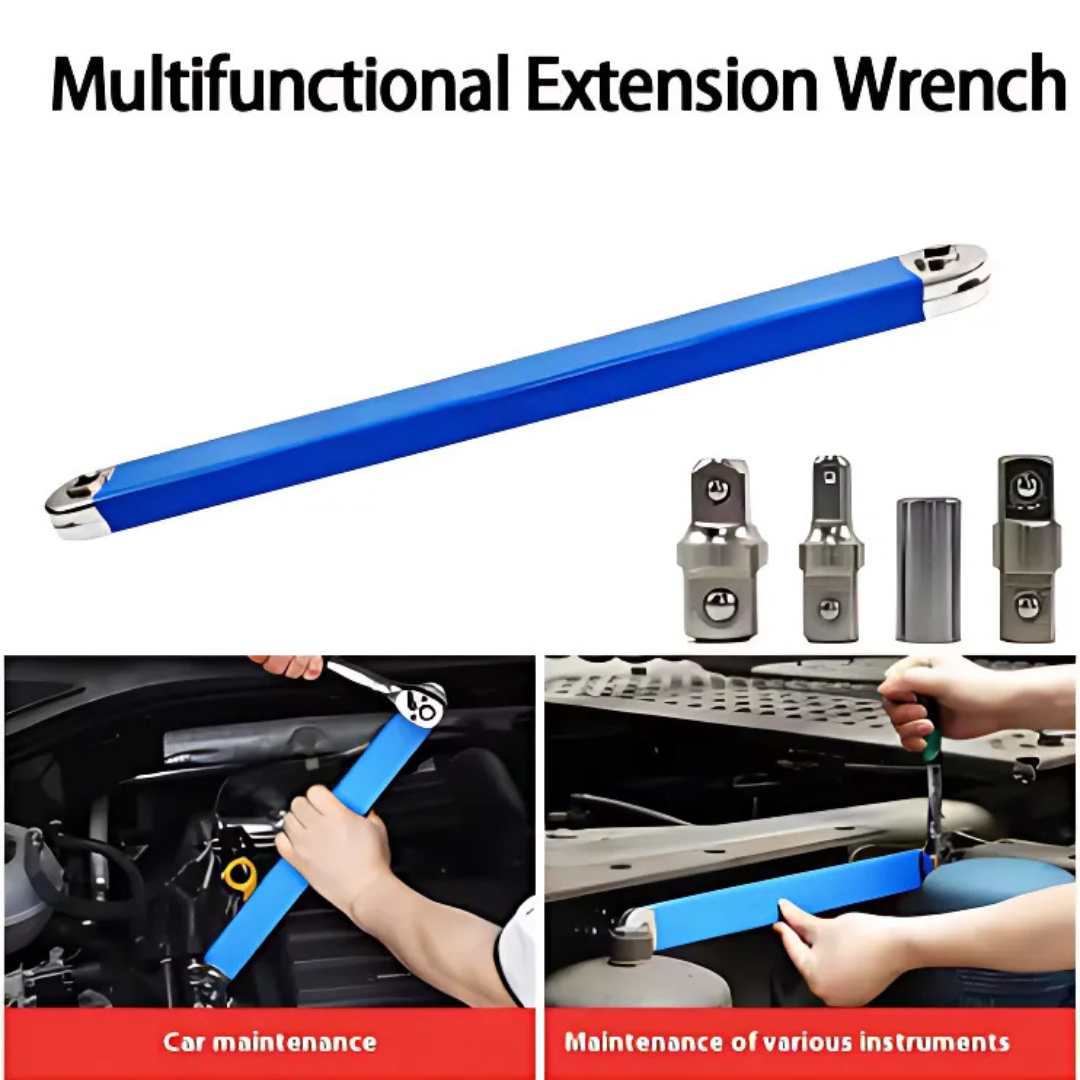 Extension Wrench: Double-Head Design Offset Extension Tool
