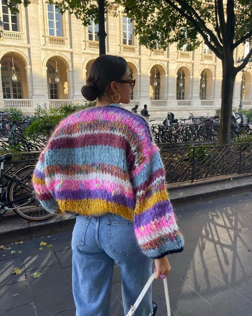 Women's Oversized Cardigan Sweater - Image 2