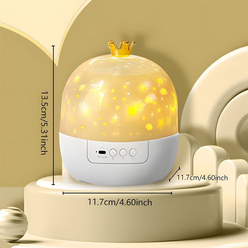 Galaxy Projector Night Light with 360° Rotation