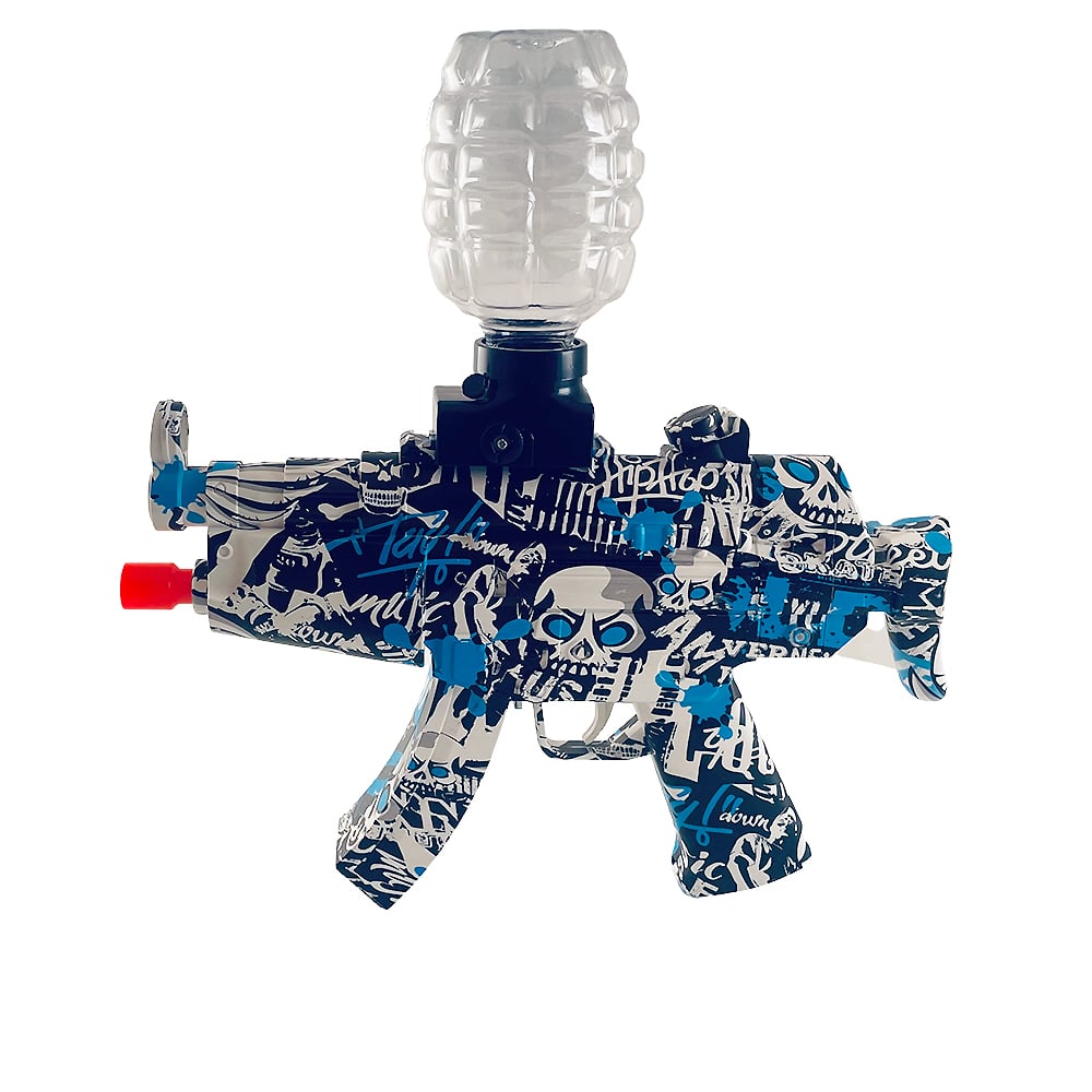 Gel Blaster Electric Submachine Gun - including gel balls - range of 20+ meters -