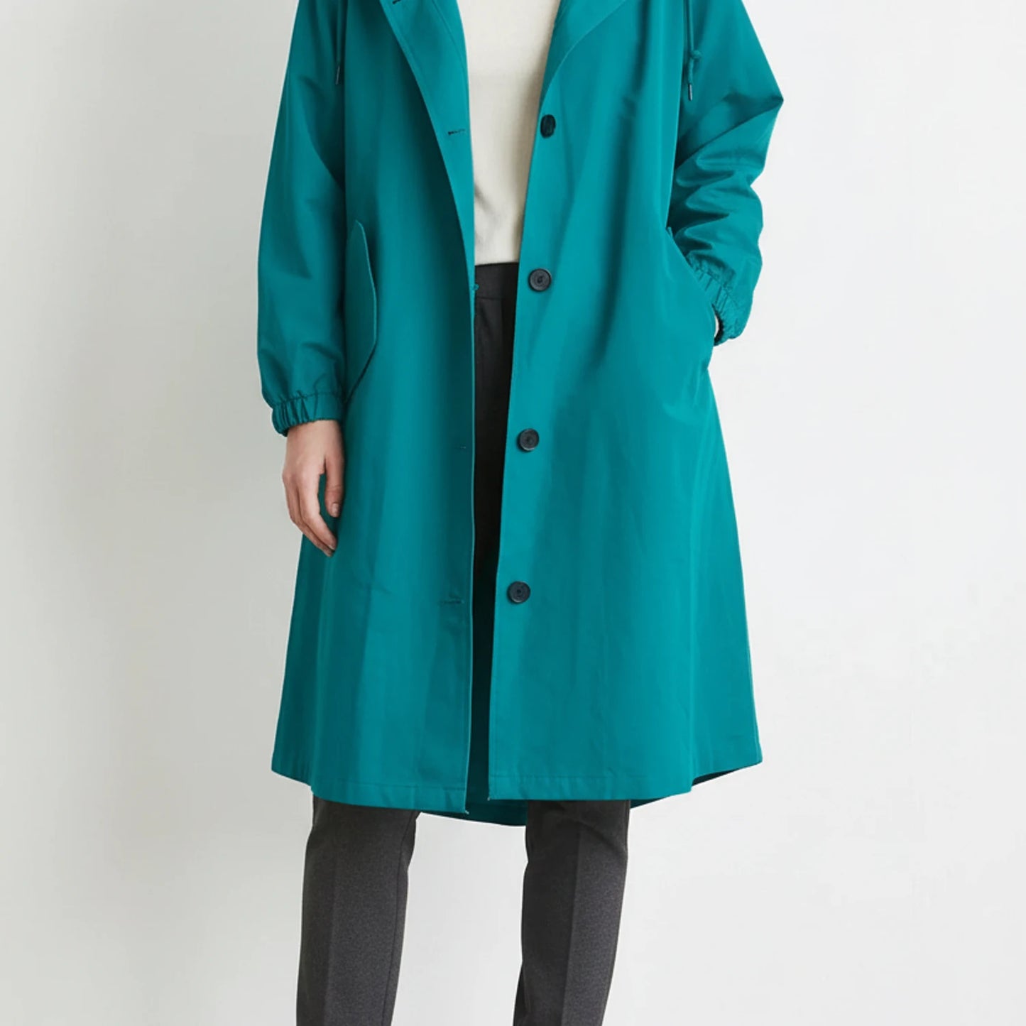 Women's Hooded Long Coat