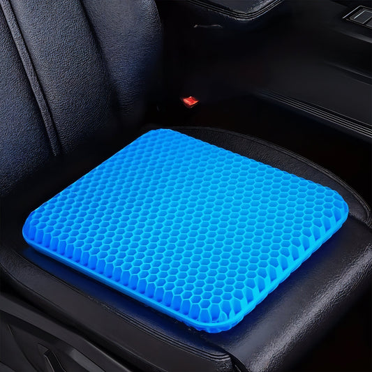 Honeycomb Gel Seat Cushion with Cover – Comfort for Chairs