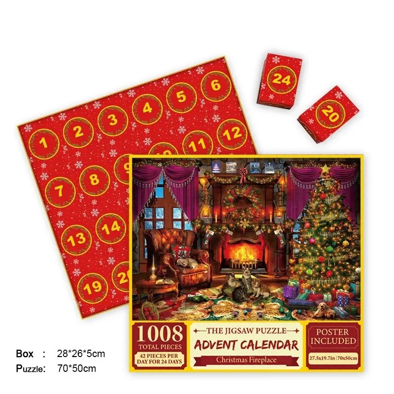 Jigsaw Puzzle Advent Calendar | A New Surprise Every Day