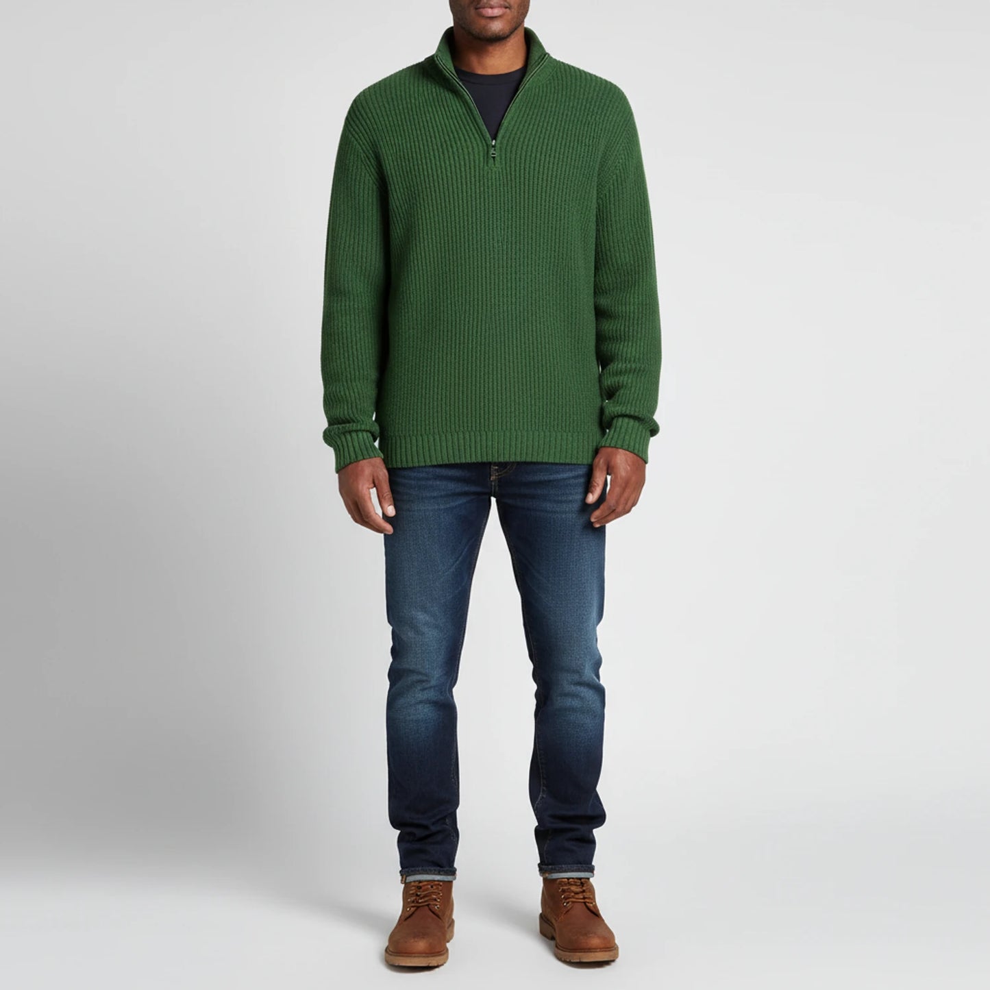 Men's Quarter-Zip Sweater