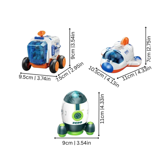 Kids' Astronaut Space Adventure Toy Set