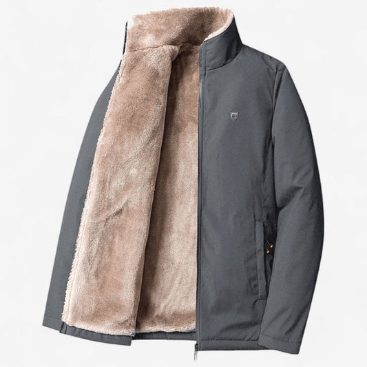 Long-sleeved high-neck jacket