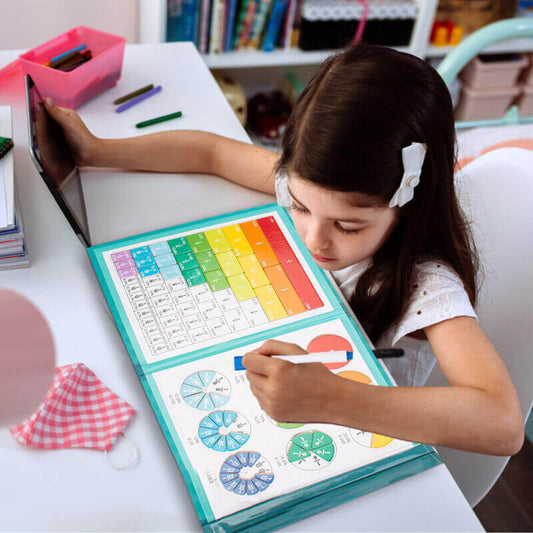 Magnetic Fraction Disk Demonstrator: Learn Fractions Easily!