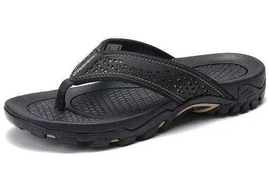 Men's Athletic Flip Flops with Arch Support
