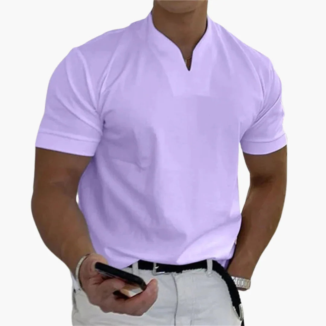 Men's Mandarin Collar Shirt