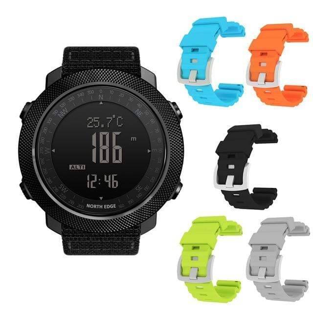 Men's Outdoor Altimeter Digital Compass Watch