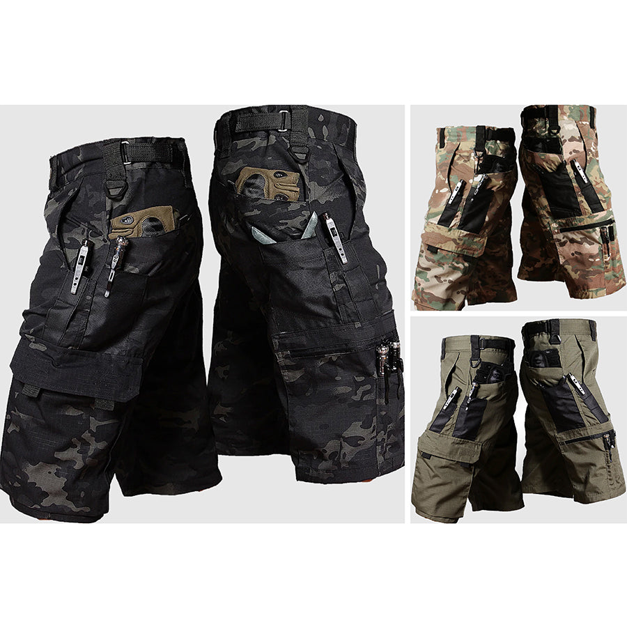Image of Men's Multi-Pocket Tactical Cargo Shorts