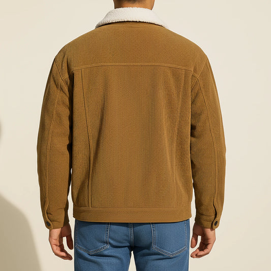 Men's Sherpa Lined Curdory Jacket