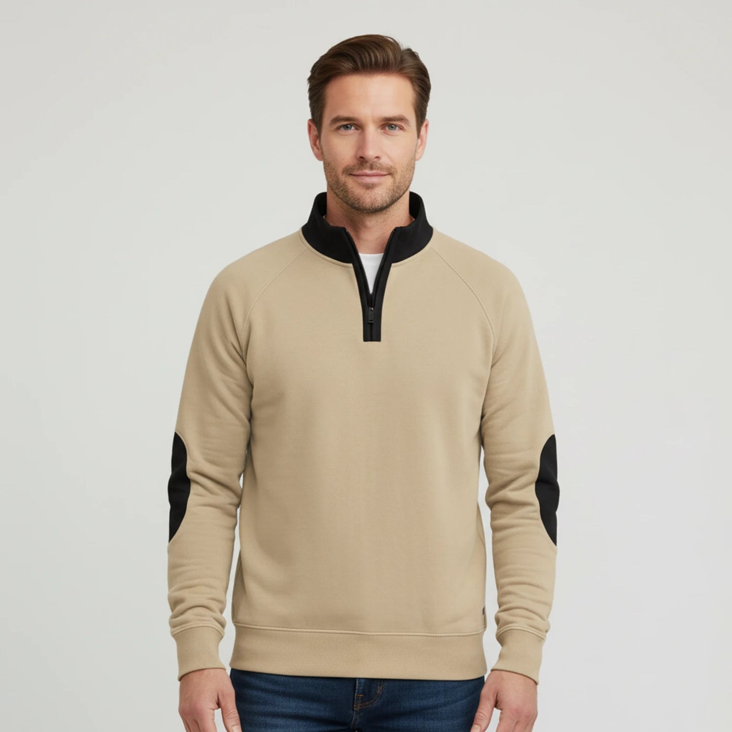 Men's Quarter Zip Sweater image
