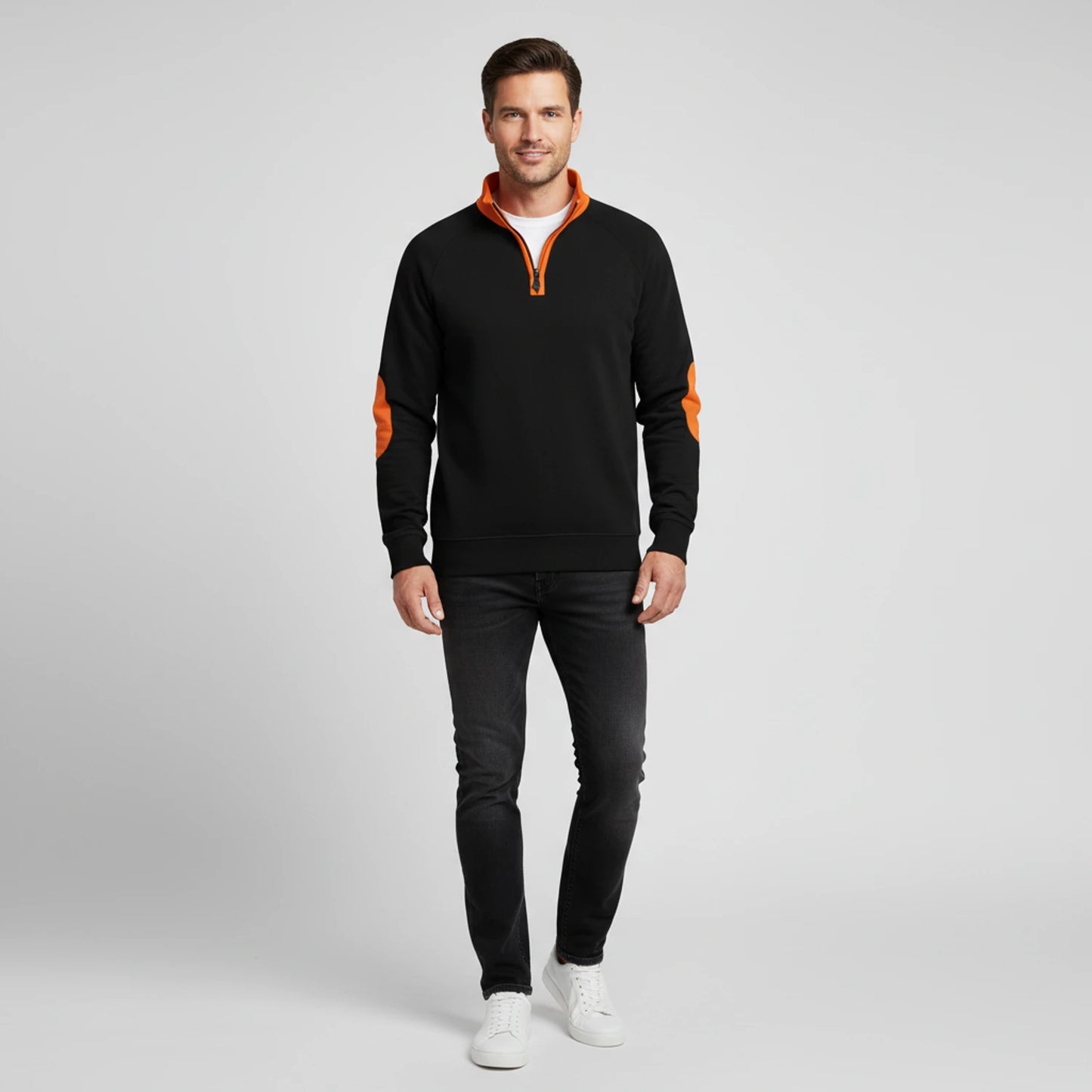 Men's Quarter Zip Sweater image