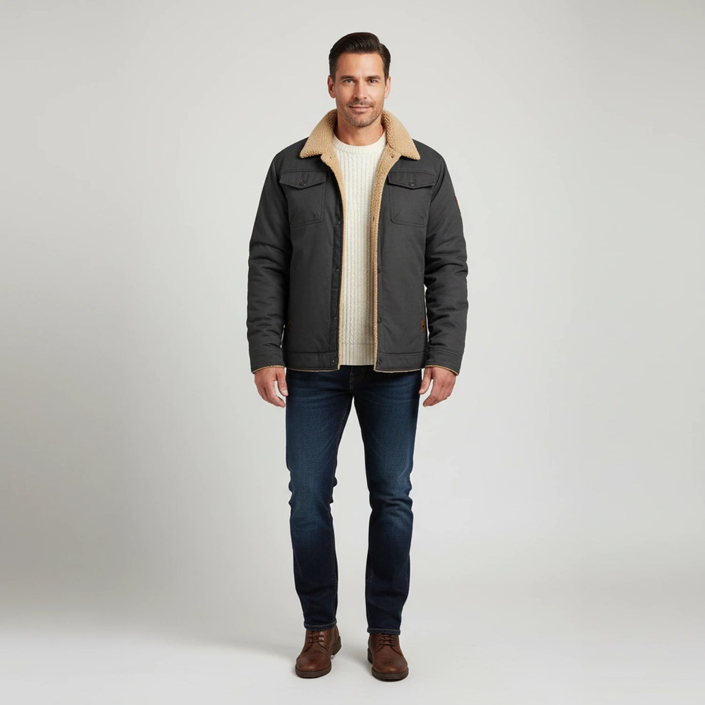 Men's Sherpa Collar Jacket image