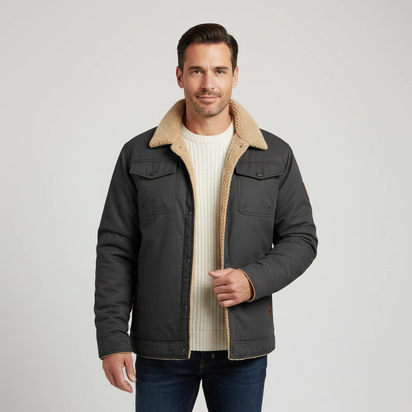 Men's Sherpa Collar Jacket image