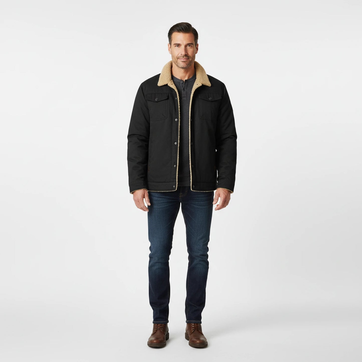 Men's Sherpa Collar Jacket image