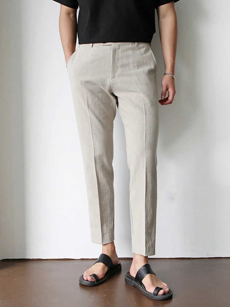Men's Slim-Fit Dress Pants - Image 2