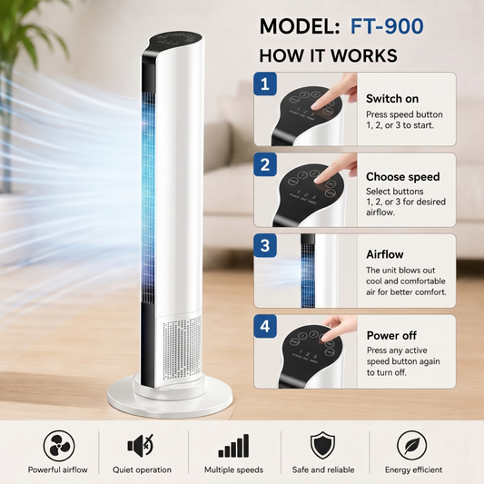Portable Air Conditioner Stand Up Room Cooler Indoor AC Unit - Image 1