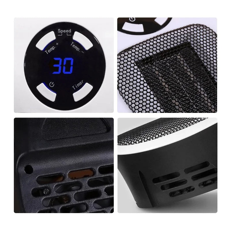 Portable Electric Heater - Always and Everywhere a Warm Temperature