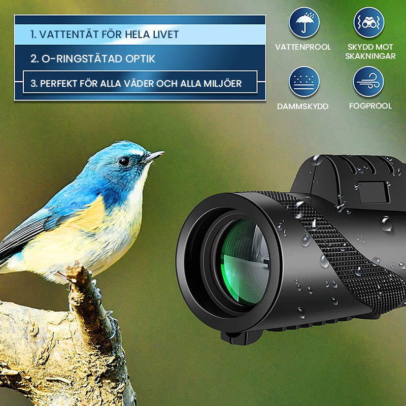 Portable Zoom HD 5000M Telescope for Outdoor Use