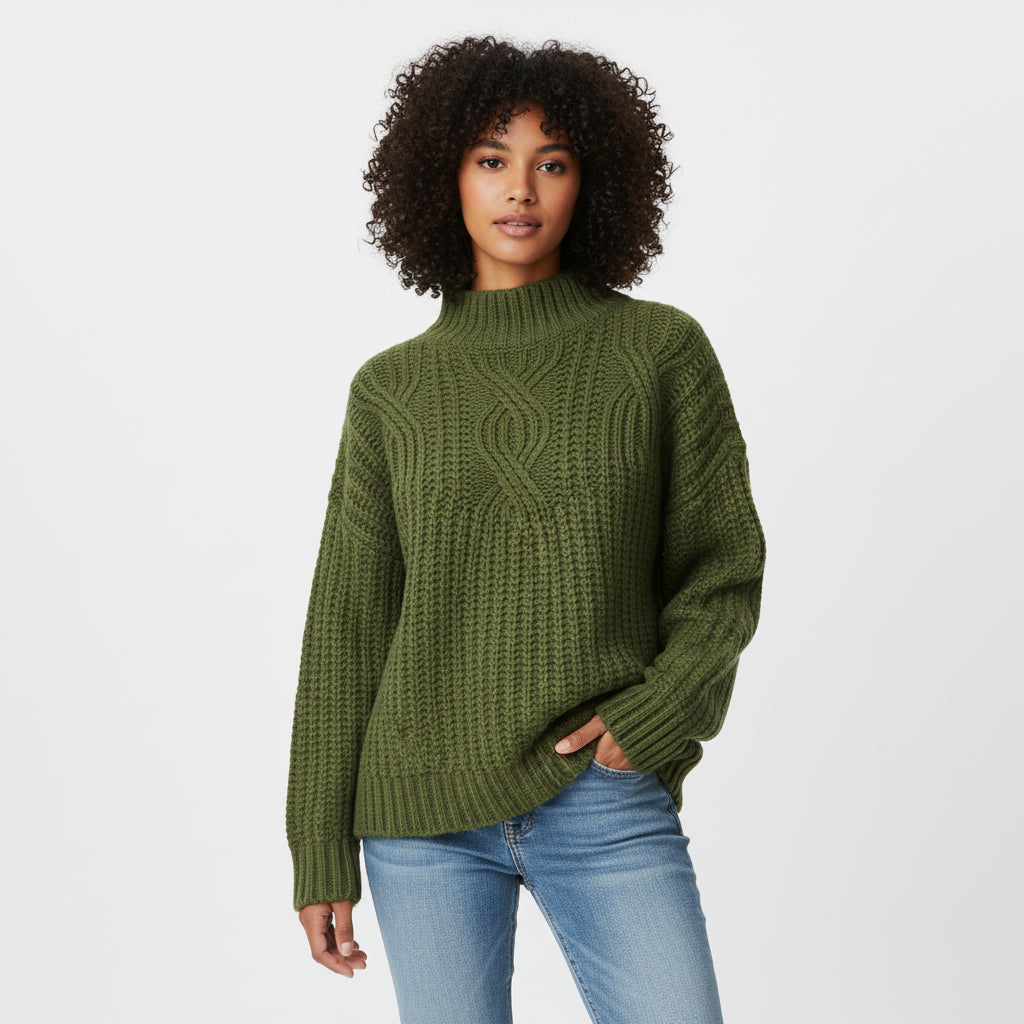 Women's Cable Knit Sweater