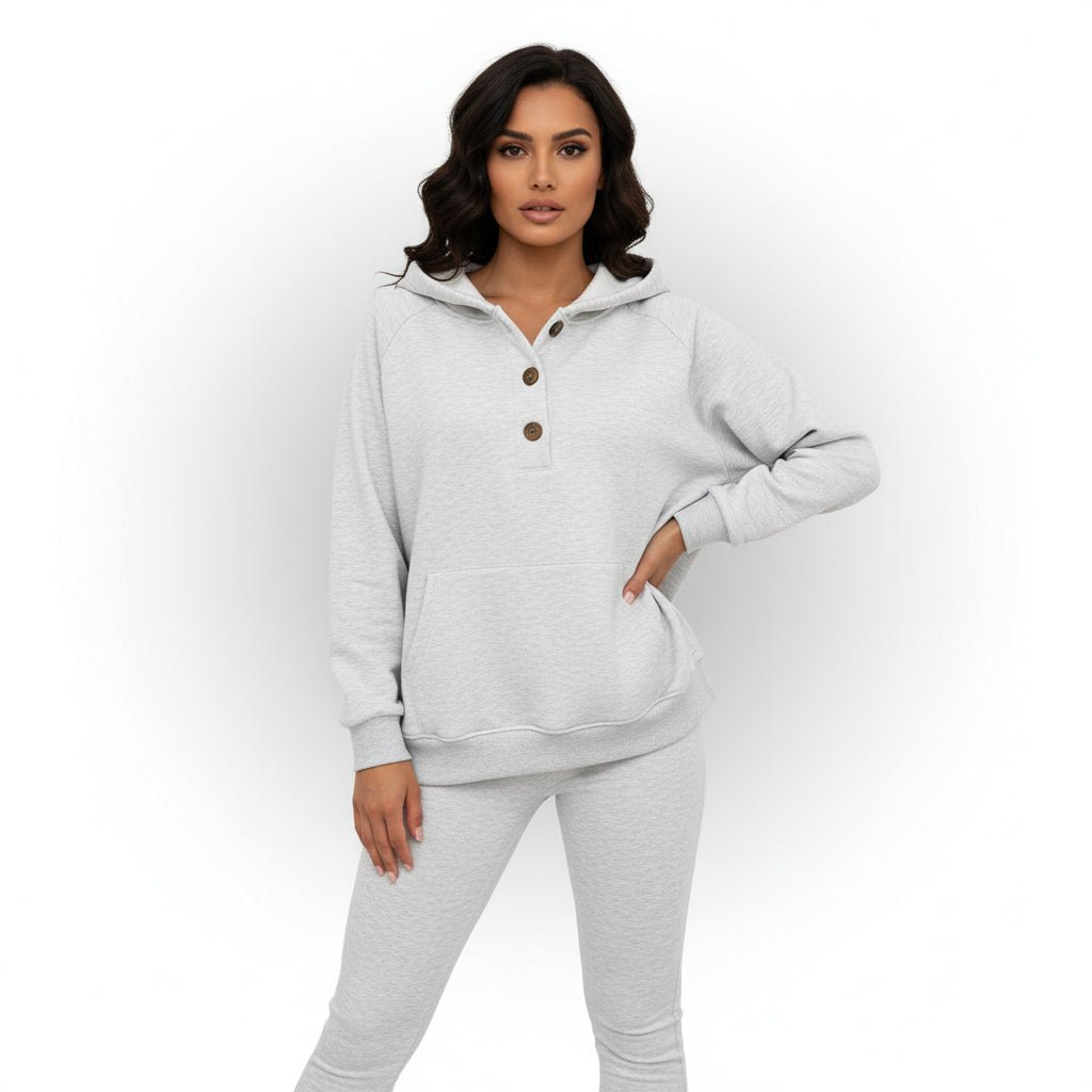Women's Hooded Sweatshirt Set