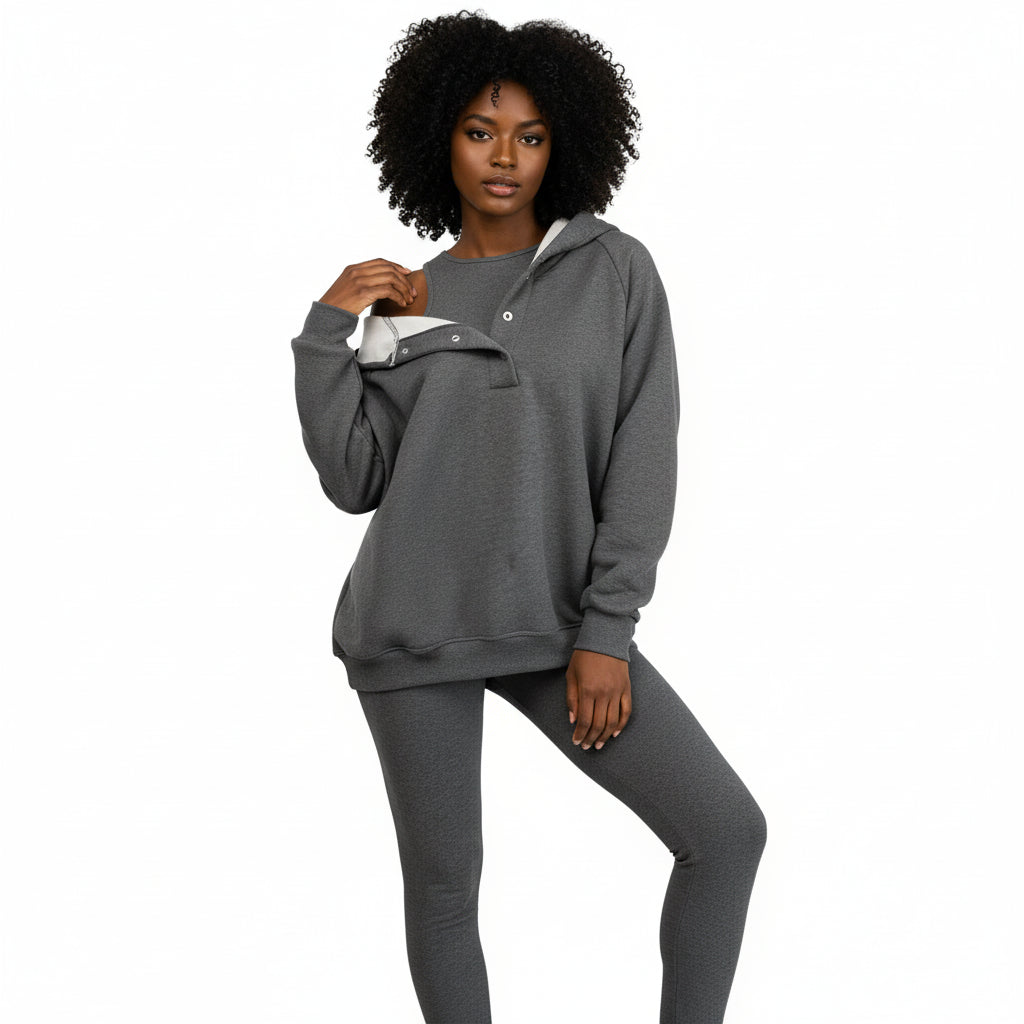 Women's Hooded Sweatshirt Set