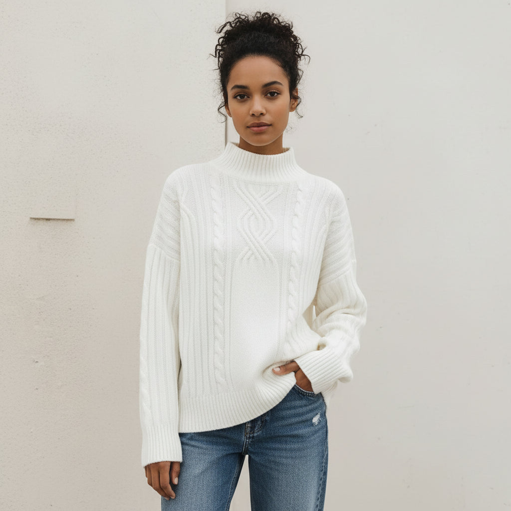 Women's Cable Knit Sweater