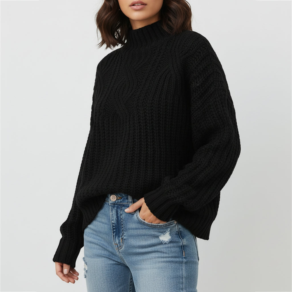 Women's Cable Knit Sweater