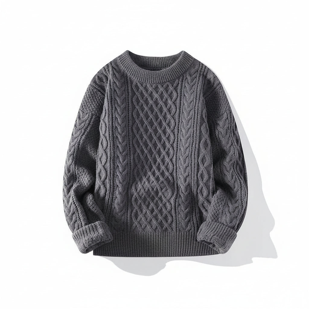 Men's Cable Knit Sweater