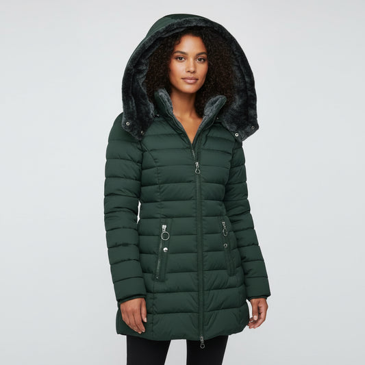 Women's Hooded Puffer Coat