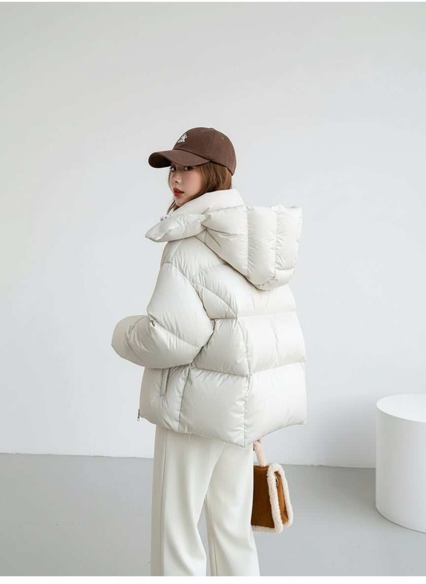 Women's Hooded Puffer Jacket