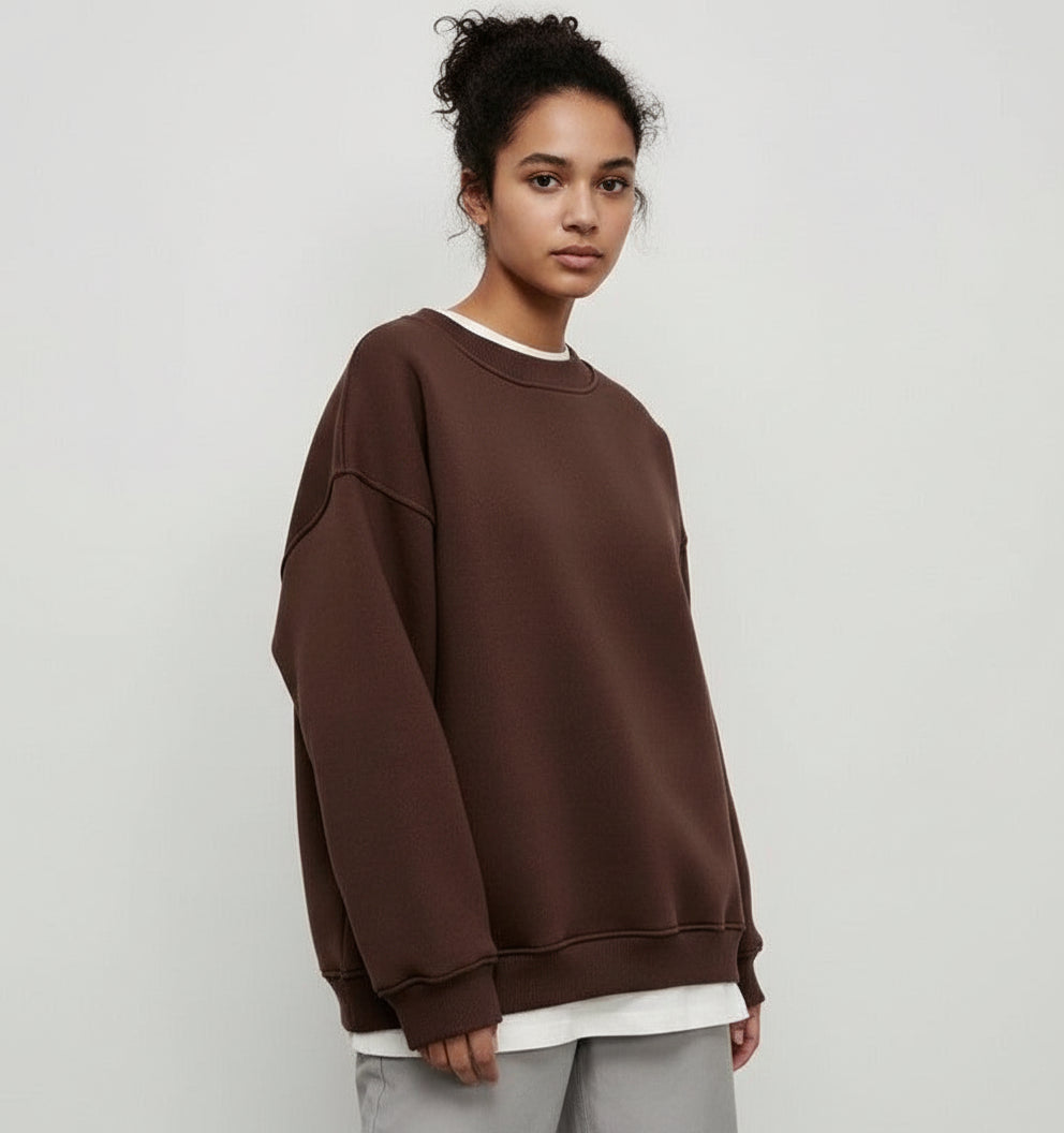 Women's Oversized Crewneck Sweater